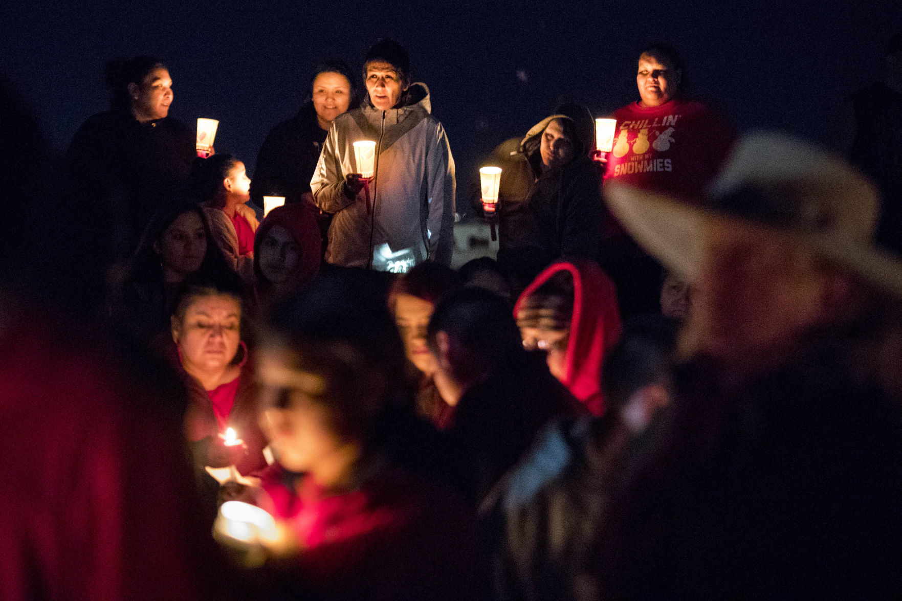 Candlelight vigil